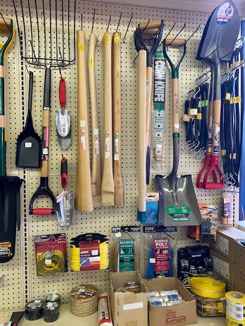 Tools on the wall